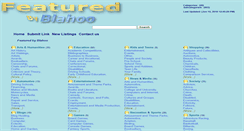 Desktop Screenshot of featured.blahoo.net